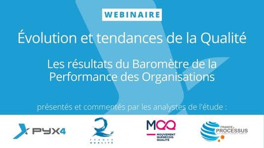 Webinaire PYX4 : ce que disent les résultats du Baromètre de la Performance des organisations 2022