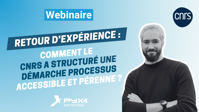 PYX4 Webinaire - Retour d'expérience - Comment le CNRS a structuré une démarche accessible et pérenne